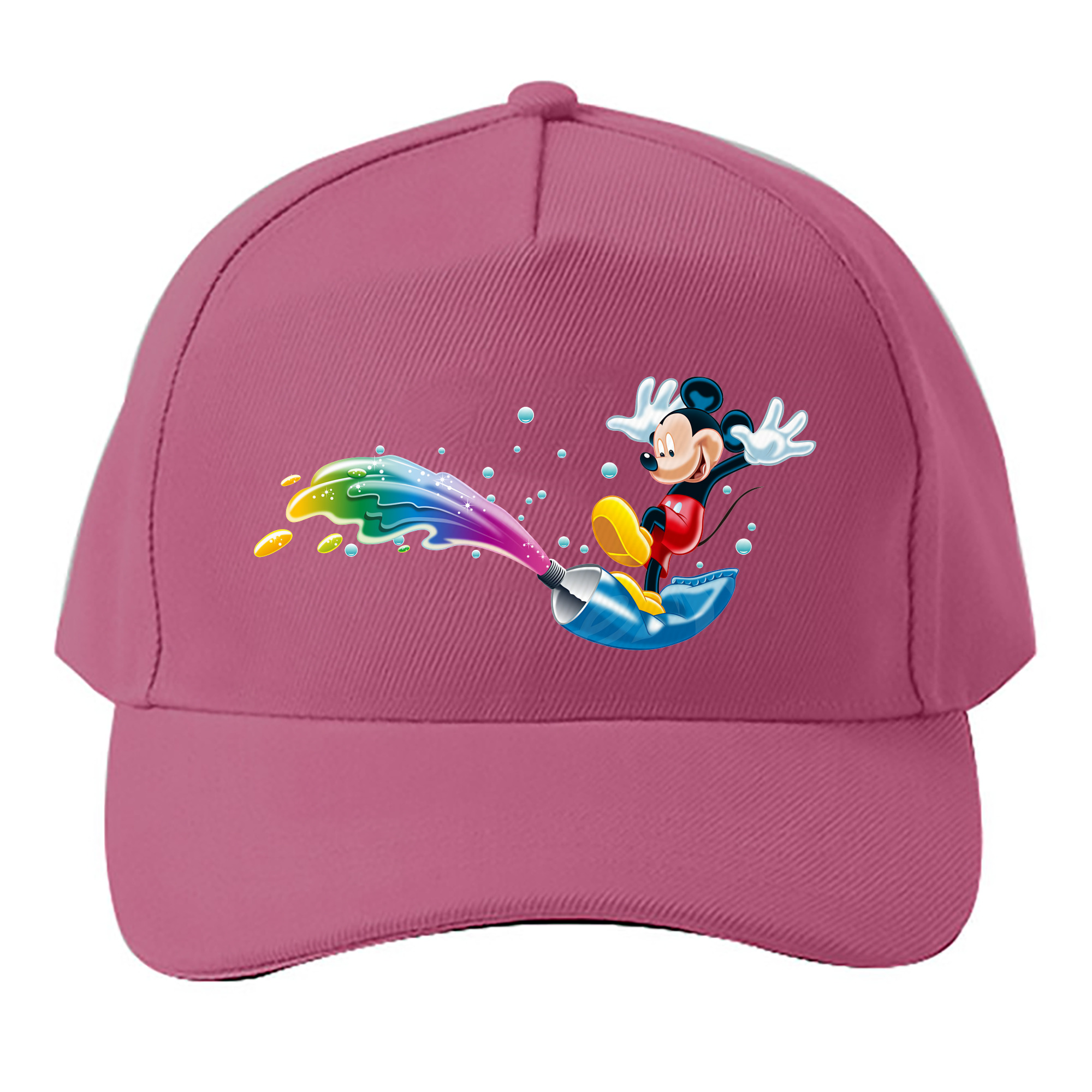 （画像用） ミッキーマウス Mickey Mouse ベースボールキャップ 綿100％ 男女兼用 帽子 スポーツ